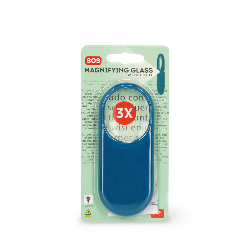 lupa de aumento con luz LED LEGAMI