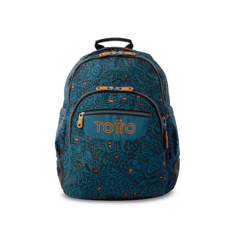 mochila reforzada grafer totto