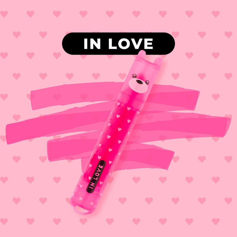 Set 6 Mini Subrayadores Neón Ositos Legami