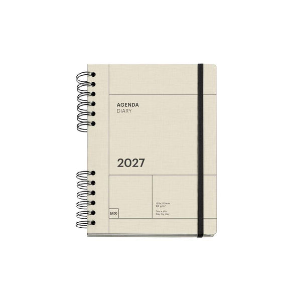 Agenda Diaria 2027 Plus Basics Miquelrius