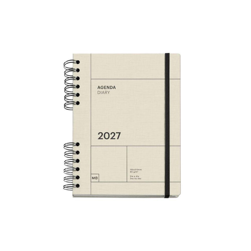 Agenda Diaria 2027 Plus Basics Miquelrius