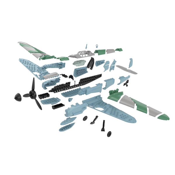 revell maqueta Messerschmitt Bf109G formato click system