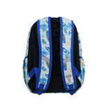 mochila escolar primary azul nalu surf oceans wave
