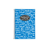 cuaderno cuadrícula A4 80 hojas color azul oceans wave