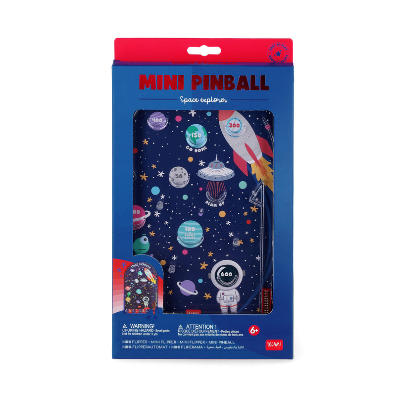 Mini Máquina de Pinball Espacial Legami