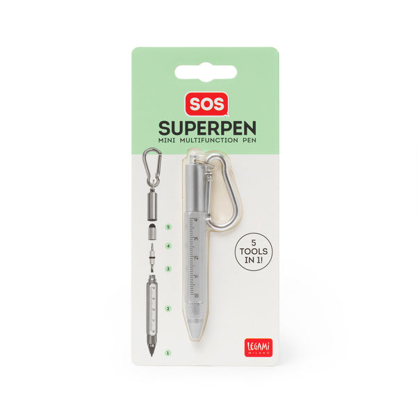 Mini Bolígrafo Multiusos 5-en-1 Legami
