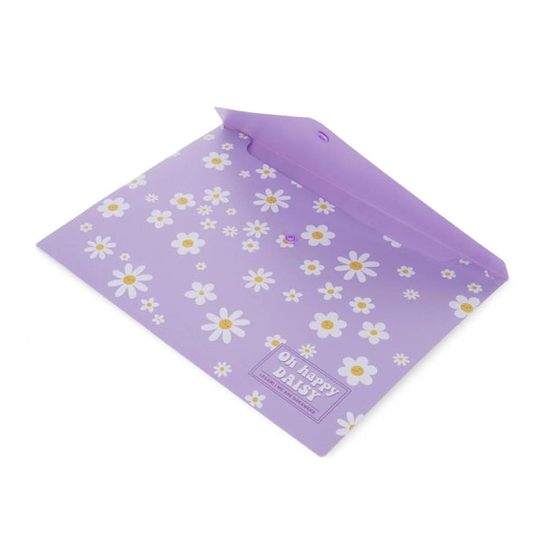 carpeta de plástico A4 daisy legami
