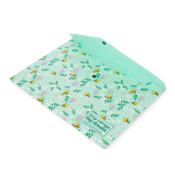 carpeta A4 de plastico con boton legami