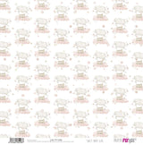 Set 8 Papeles Entelados Sweet Baby Girl Papers For You