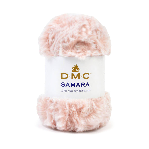 ovillo peluche rosa Samara DMC