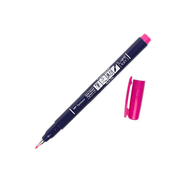 Fudenosuke Marcador Cores Ponta Dura Tombow 