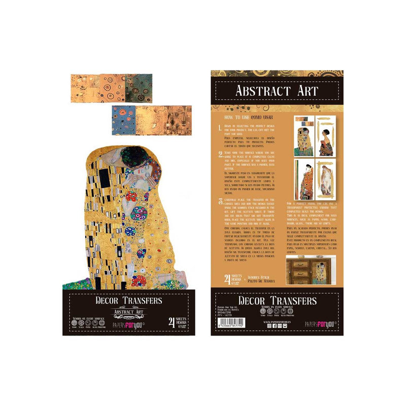 Set Láminas Adhesivas Klimt Papers For You