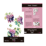 Set 3 Láminas Adhesivas 20cm Flores Papers For You