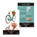 Set 3 Láminas Adhesivas 20cm Flores Papers For You