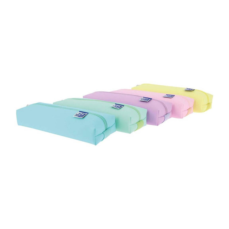Estuche Escolar Rectangular Live&GO Pastel Oxford