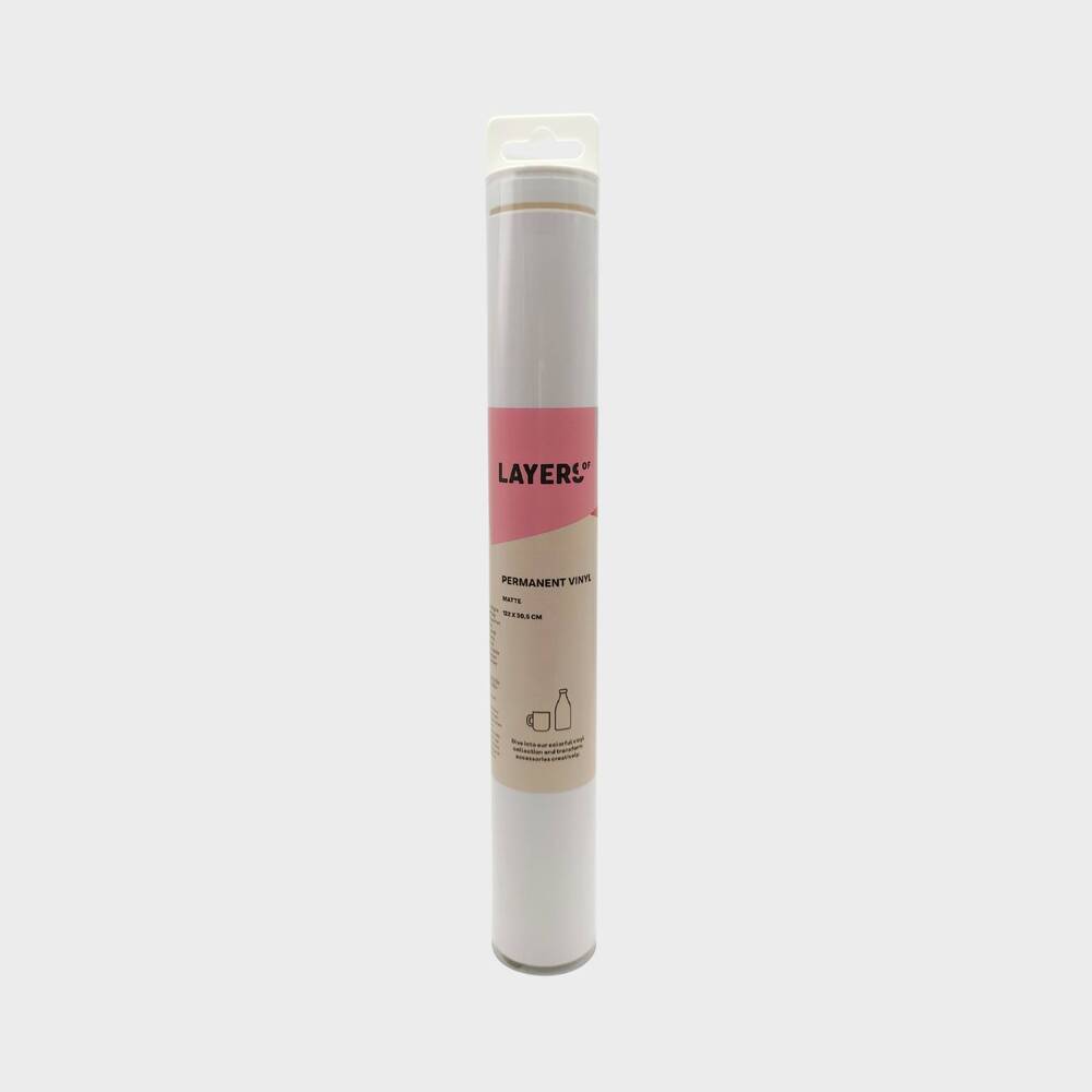 vinilo adhesivo blanco mate layers of