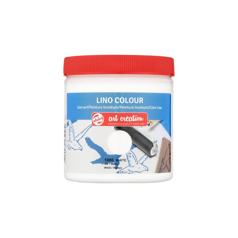 tinta grabado en linóleo blanca 250ml talens