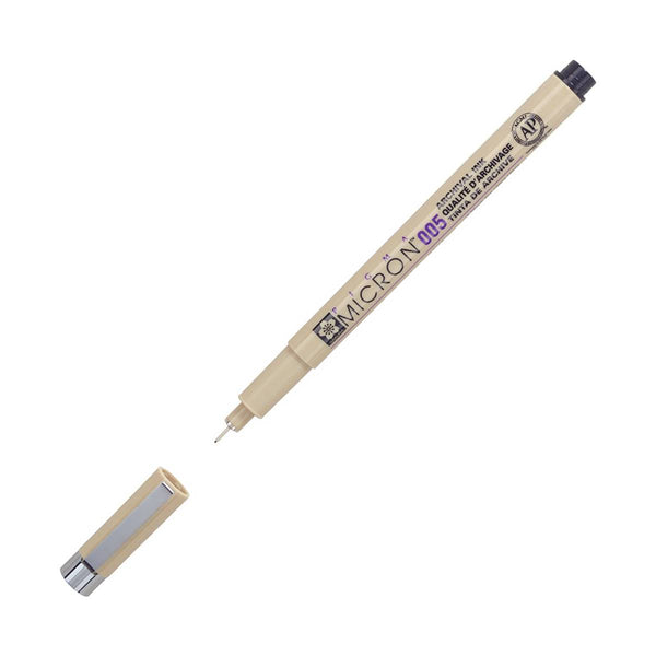 Rotulador Negro Pigma MICRON Sakura