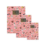 libretas legami sushi cat en diferentes tamaños