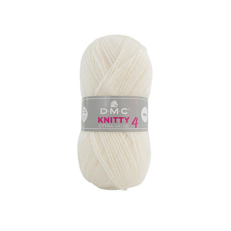 ovillo knitty 4 blanco crudo dmc