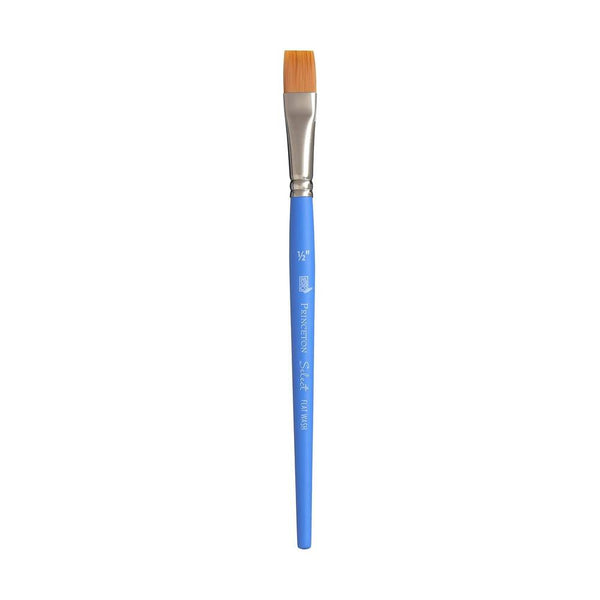 pincel plano sintético 1/2" princeton select