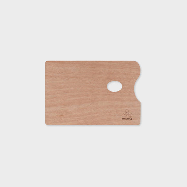 paleta de pintura estilo cuadrado 30x20 cm amperse