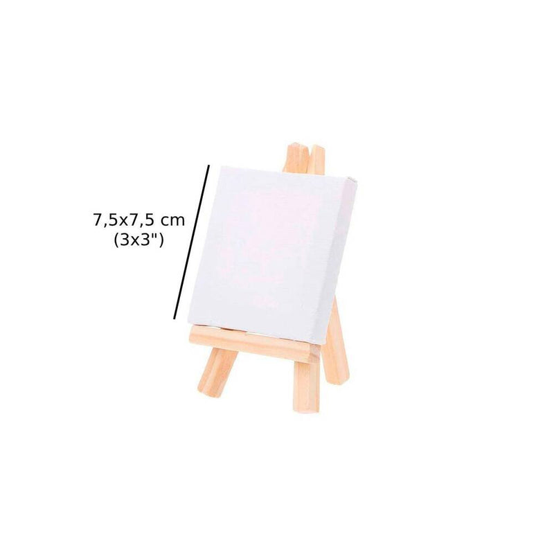 manualidades con lienzo mini aureo 7,5 cm 3 pulgadas 