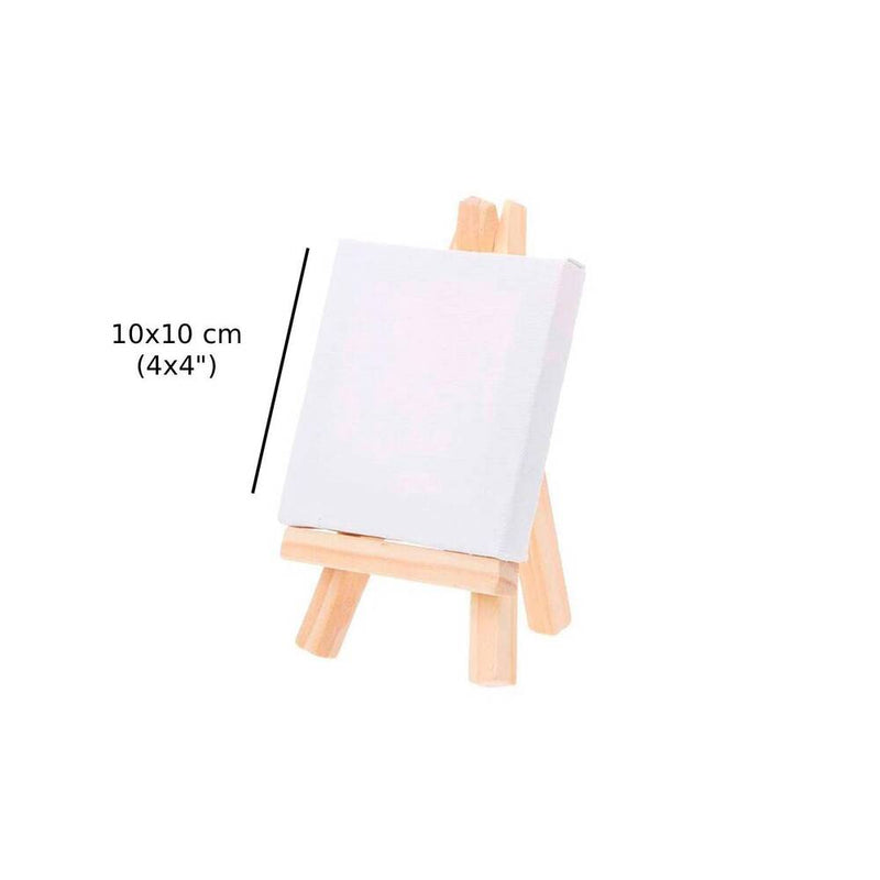 mini lienzo para pintar 10 cm aureo