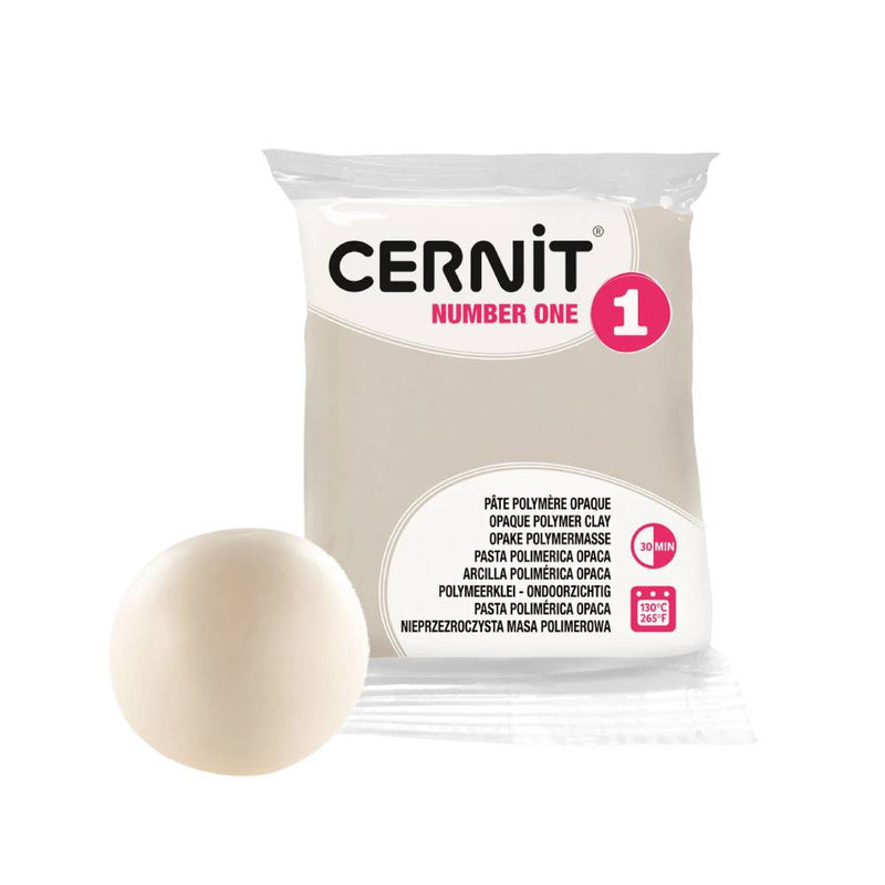 arcilla polimérica 56 g cernit Nº1 champagne
