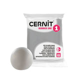 arcilla polimérica 56 g cernit Nº1 gris