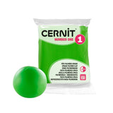 arcilla polimérica 56 g cernit Nº1 verde claro