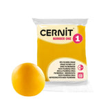 arcilla polimérica 56 g cernit Nº1 amarillo