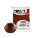 arcilla polimérica 56 g cernit Nº1 marron