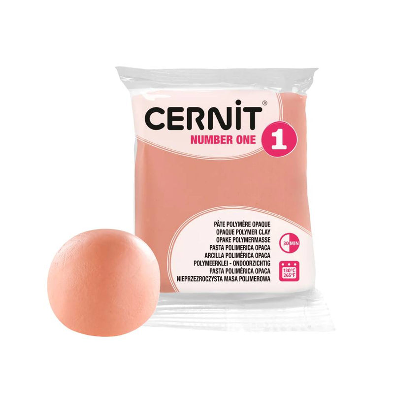 arcilla polimérica 56 g cernit Nº1 rosa inglés