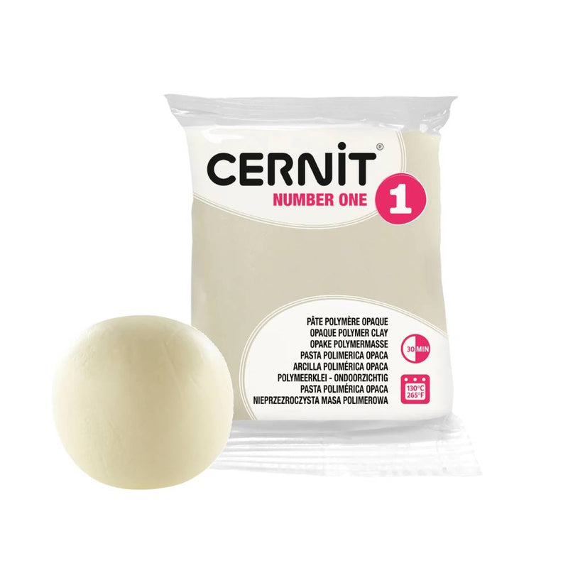 arcilla polimérica 56 g cernit Nº1 vainilla