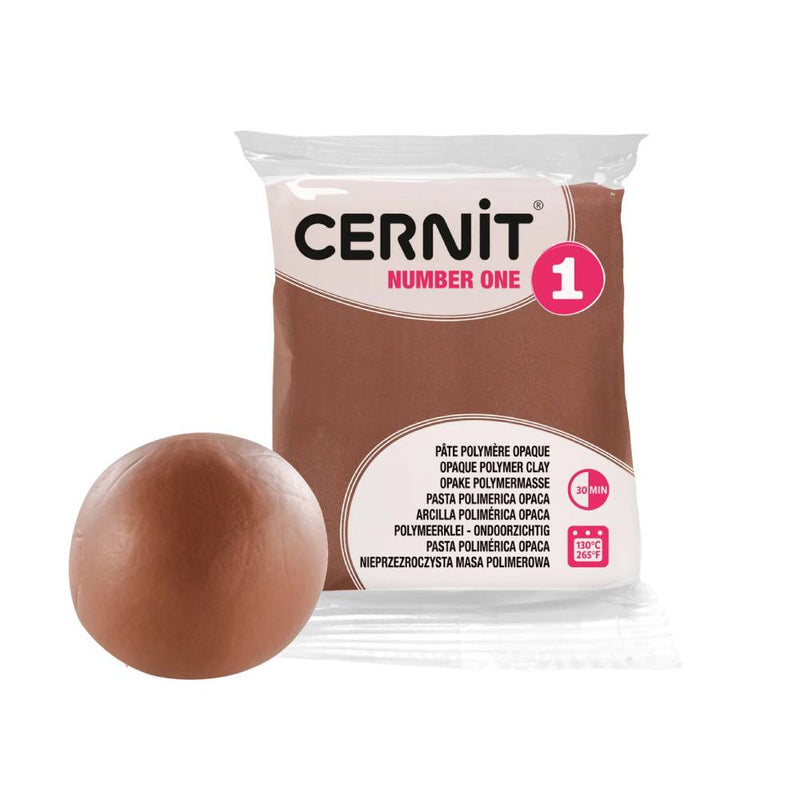 arcilla polimérica 56 g cernit Nº1 taupe