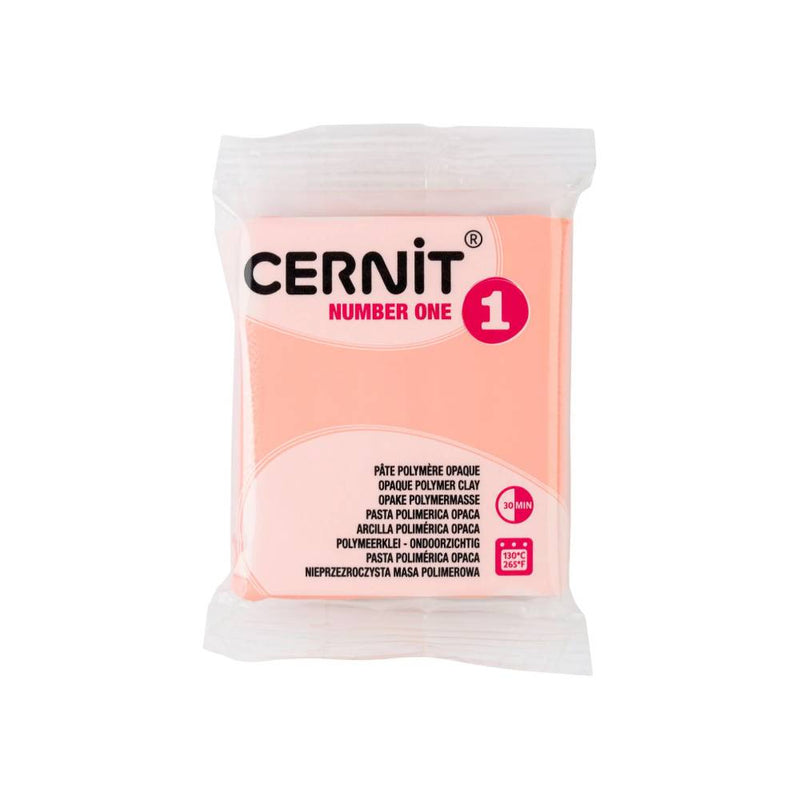 arcilla polimérica 56 g cernit Nº1 naranja magrose