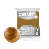 pasta polimérica metálica 56 g cernit dorado rico