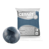 pasta polimérica metálica 56 g cernit acero