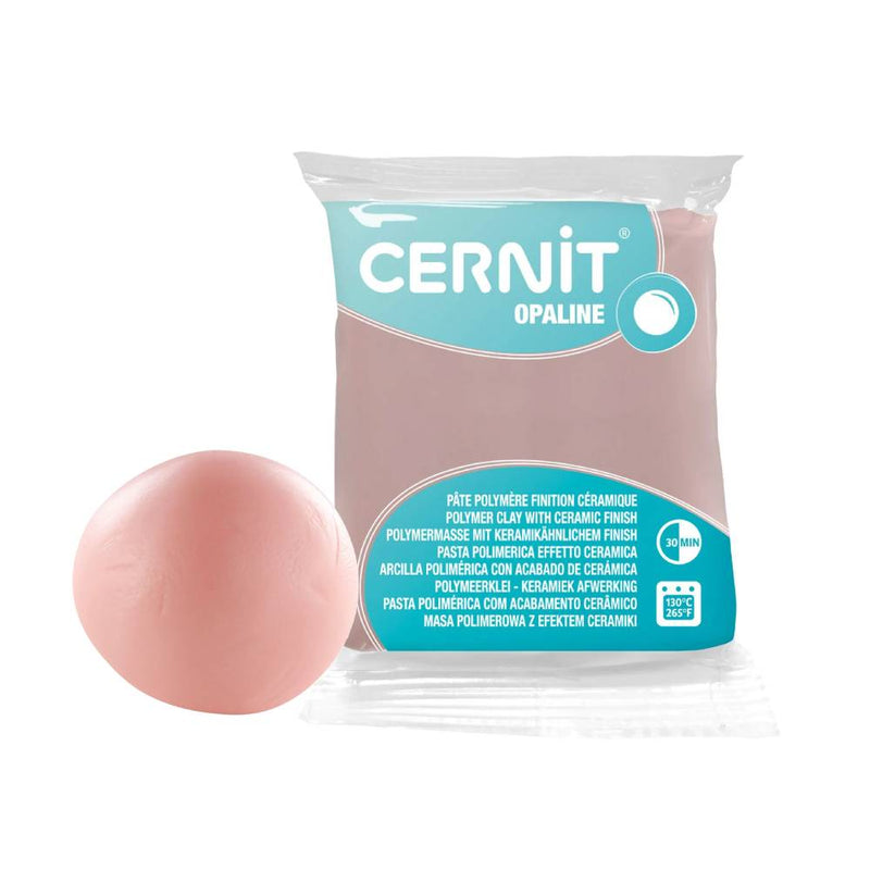 arcilla polimérica 56 g cernit opaline semiopaca rosa
