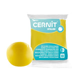 arcilla polimérica 56 g cernit opaline semiopaca amarillo primario