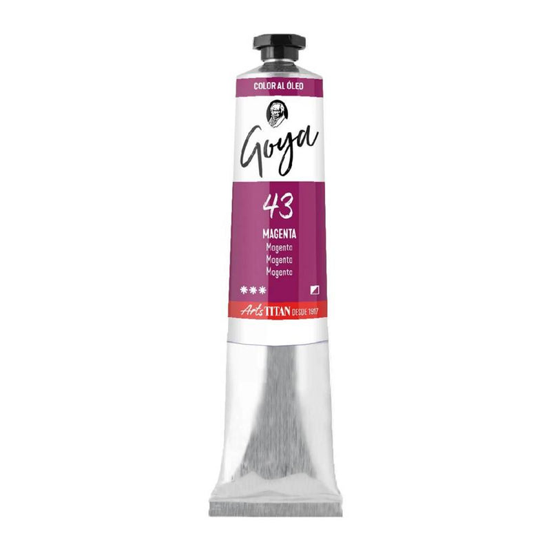 oleo goya titan 200 ml  magenta nº43