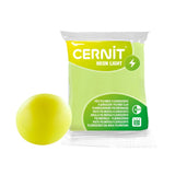 pasta polimérica neón light amarillo cernit