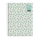 Caderno A4 Grelha Violeta Miquelrius