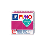 pasta para modelar fimo effects metálico burdeos