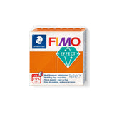 pasta para modelar fimo effects metálico naranja