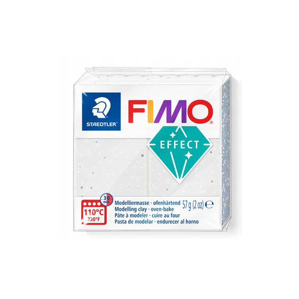 pasta modelar polimerica fimo effects granito blanco