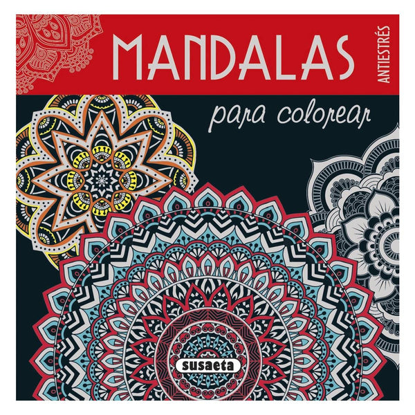 Livro de colorir Mandalas Vermelhas Susaeta