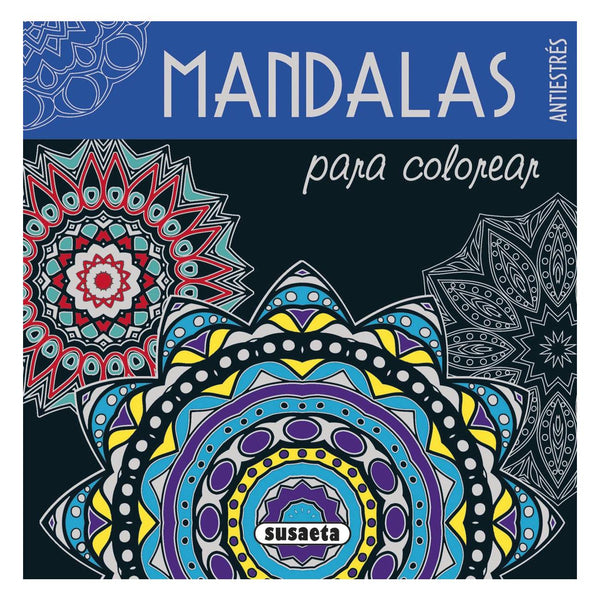 Livro de colorir Susaeta Blue Mandalas