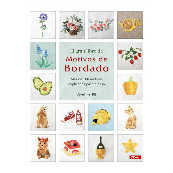 O Grande Livro de Motivos de Bordado da El Drac Publishing